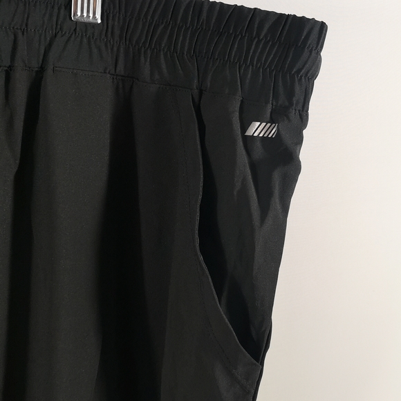 NWOT Men's Amazon Essentials Exercise Pants, Elastic Waist/Ankle, Black Size XXL - Picture 3 of 5